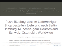 Tablet Screenshot of lederreiniger-deutschland.com